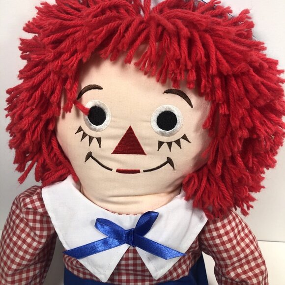 Applause RAGGEDY ANDY DOLL 1991 Johnny Gruelle Plush Plushie Stuffed 25" - Picture 2 of 10